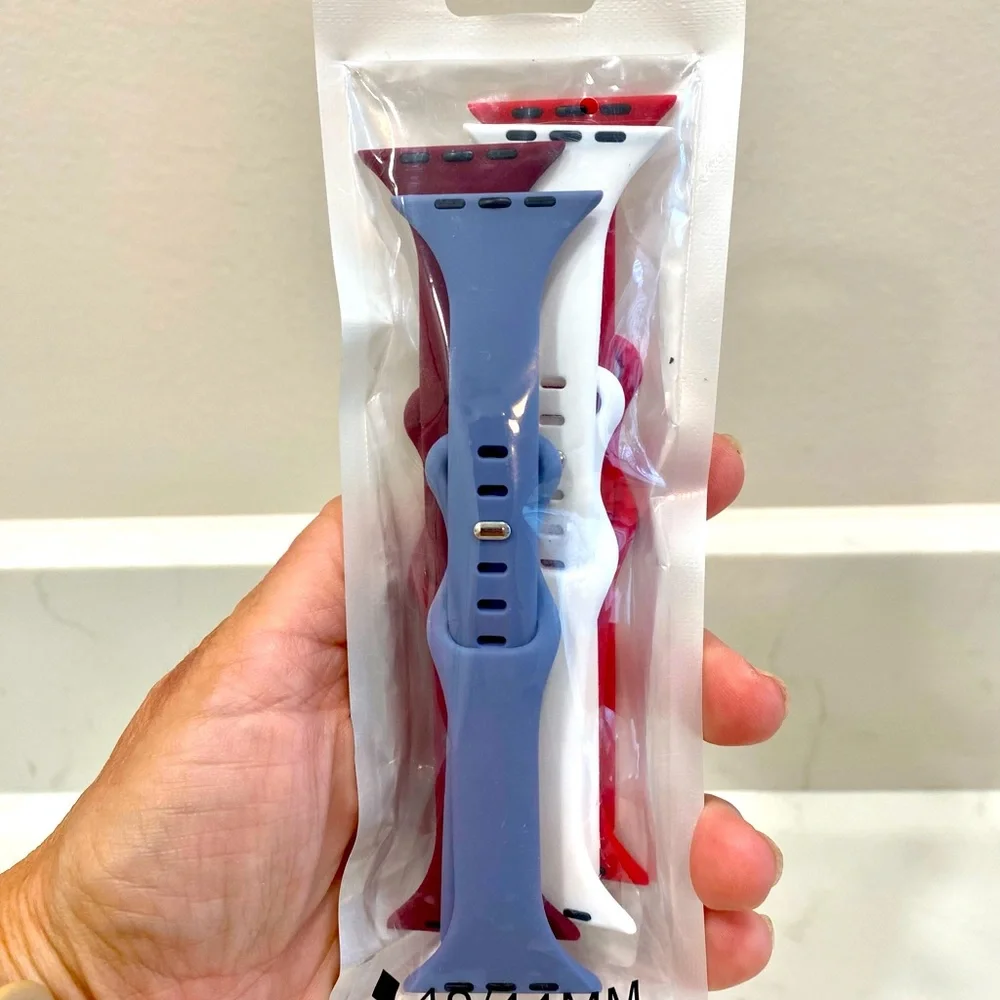 A pack of 4 Apple Watch band! Multi Colors 42/44mm